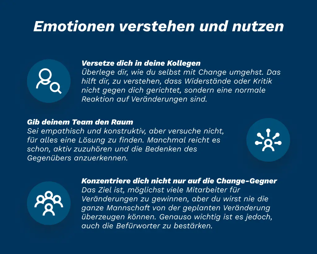 Erfolg Change Management Phasen